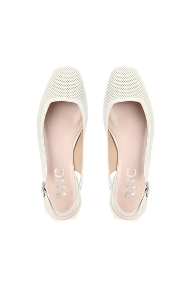  Tamer Tanca Kadın Hakiki Deri Bej Klasik Ayakkabı