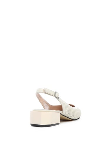  Tamer Tanca Kadın Hakiki Deri Bej Klasik Ayakkabı