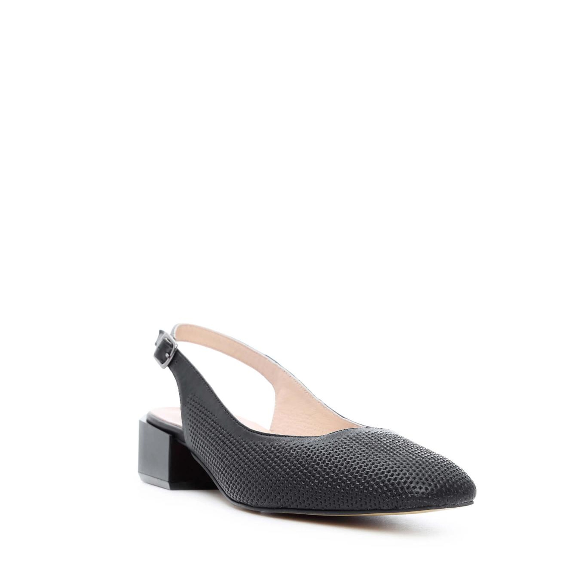 Tamer Tanca Kadın Hakiki Deri Siyah Klasik Ayakkabı