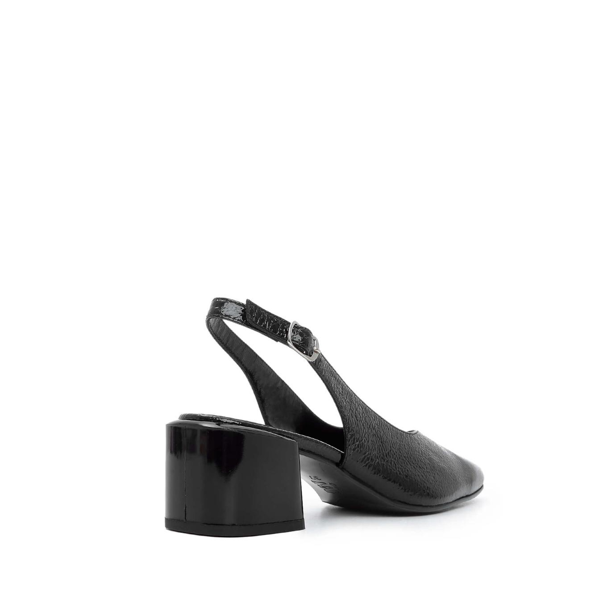 Tamer Tanca Kadın Hakiki Deri Siyah Rugan Günlük Ayakkabı