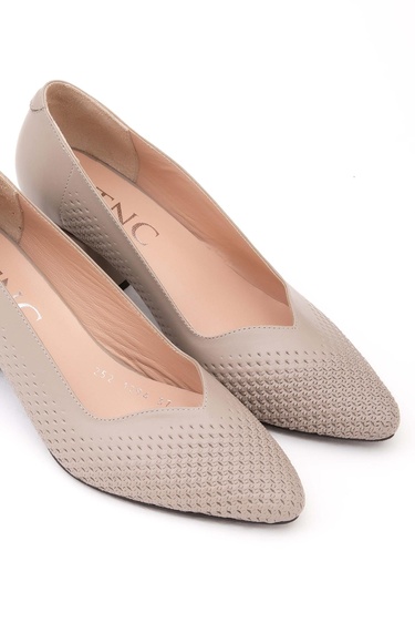  Tamer Tanca Kadın Hakiki Deri Vizon Klasik Ayakkabı