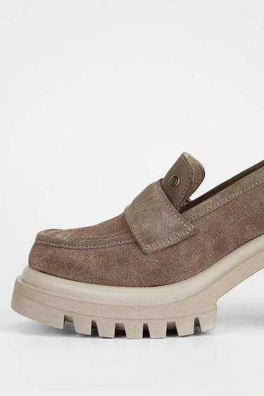  Tamer Tanca Kadın Hakiki Deri Bej Makosen Ayakkabı