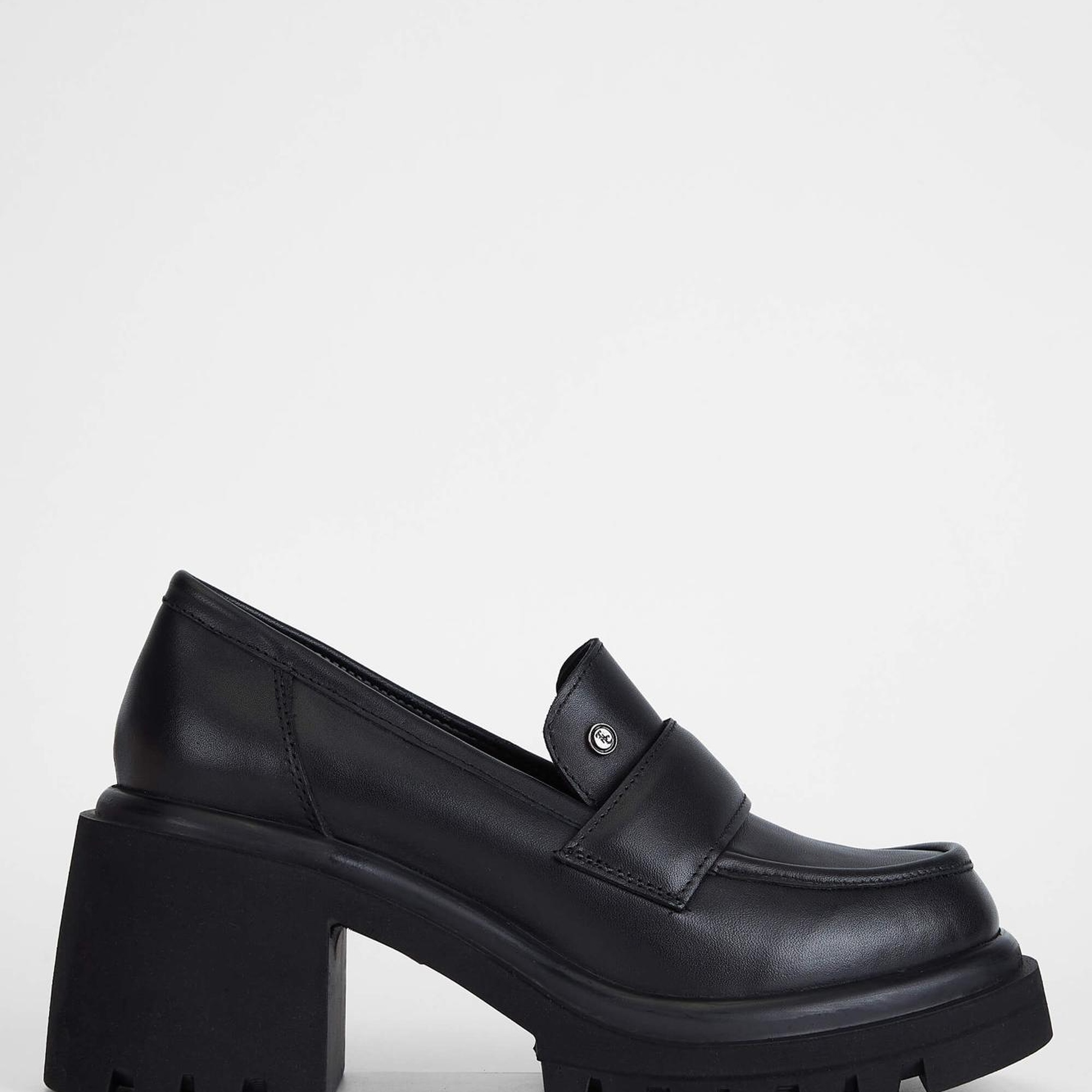 Tamer Tanca Kadın Hakiki Deri Siyah Deri Makosen Ayakkabı