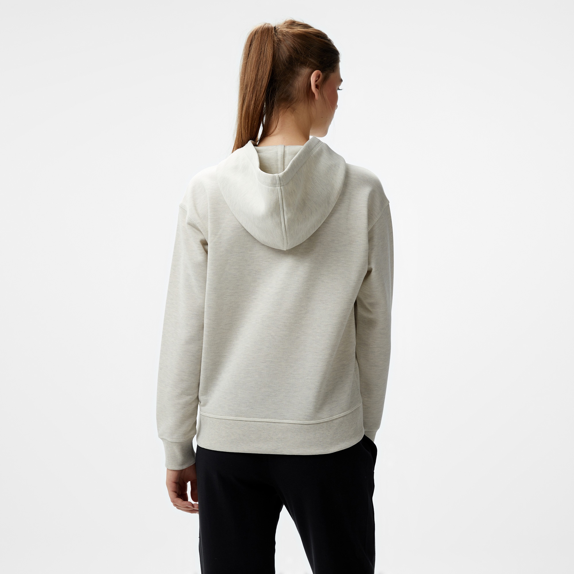 Calvin Klein Pullover Kadın Bej Sweatshirt