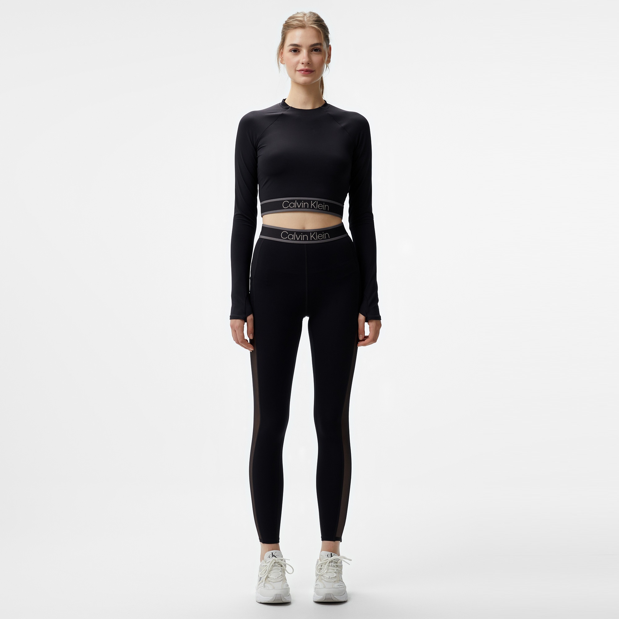 Calvin Klein Kadın Siyah Tayt