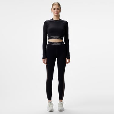  Calvin Klein Kadın Siyah Tayt