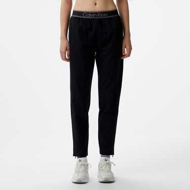  Calvin Klein Woven Kadın Siyah Pantolon