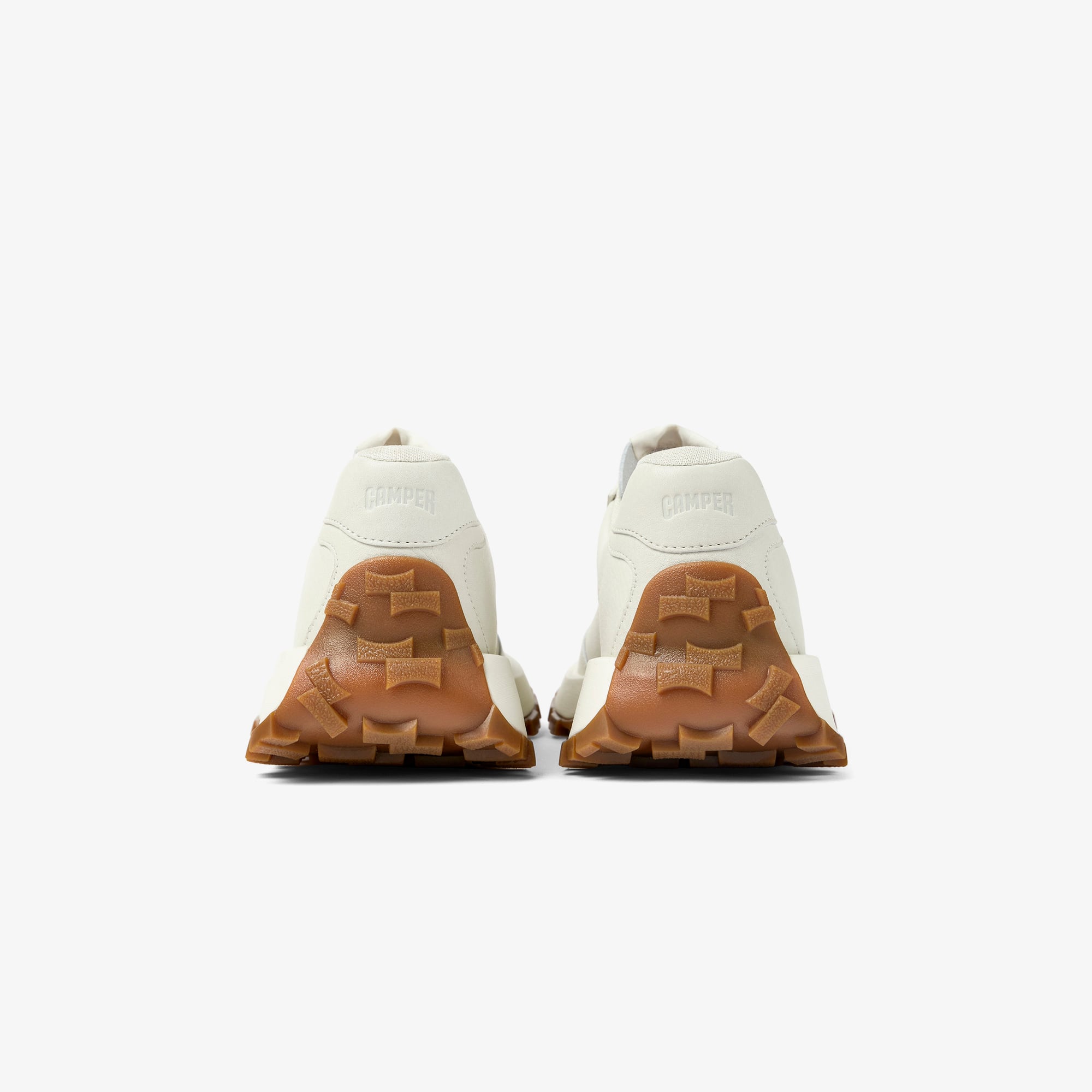 Camper Camper Drift Trail Vibram Erkek Beyaz Spor Ayakkabı Casual Ayakkabı | FashFed Beyaz - 3. görsel