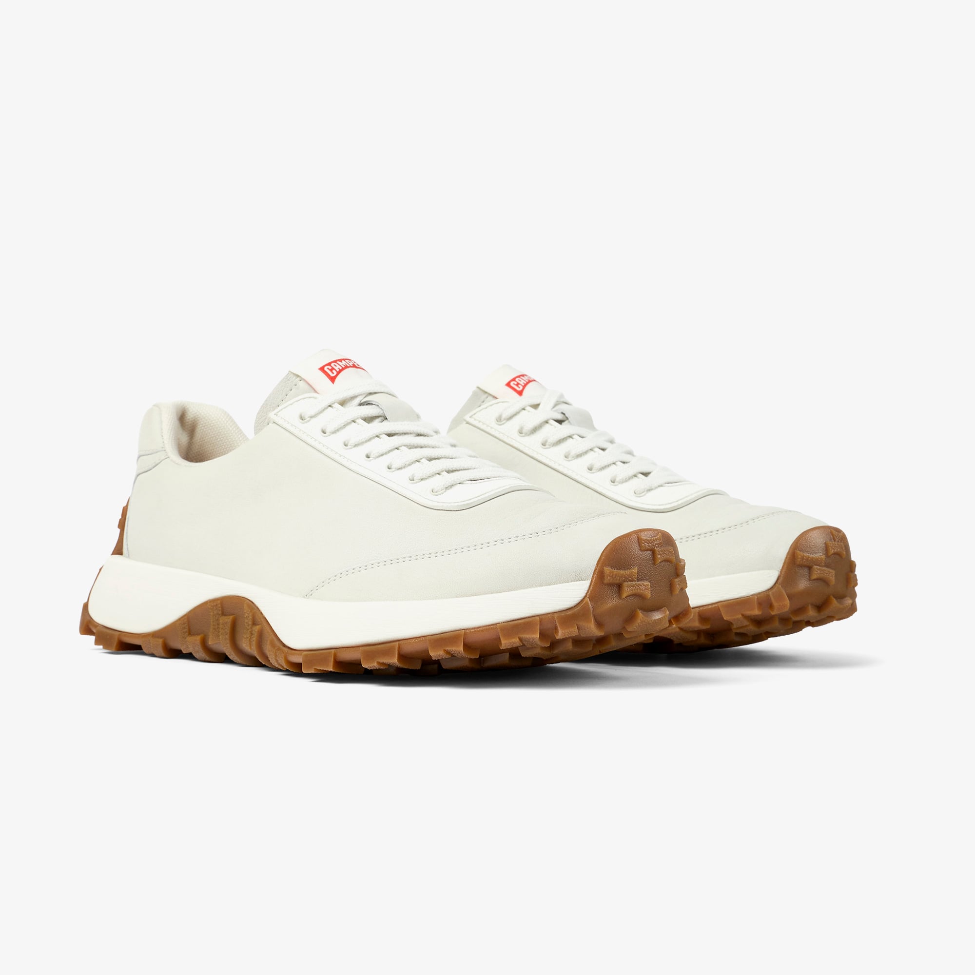 Camper Camper Drift Trail Vibram Erkek Beyaz Spor Ayakkabı Casual Ayakkabı | FashFed Beyaz - 4. görsel