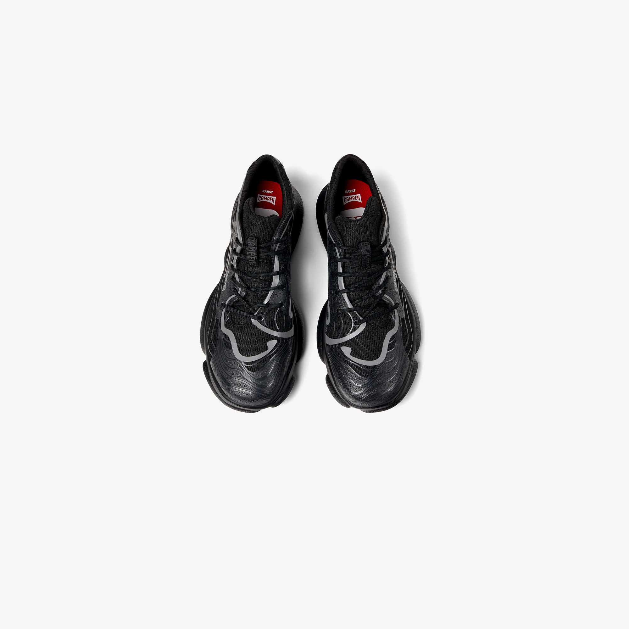 Camper Camper Karst Erkek Siyah Spor Ayakkabı Casual Ayakkabı | FashFed Siyah - 5. görsel