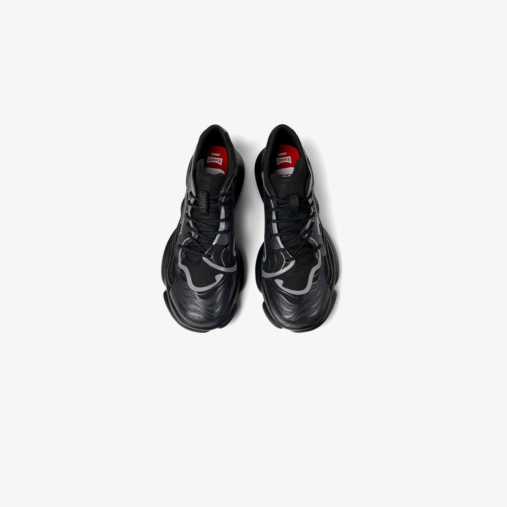 Camper Karst Erkek Siyah Spor Ayakkabı