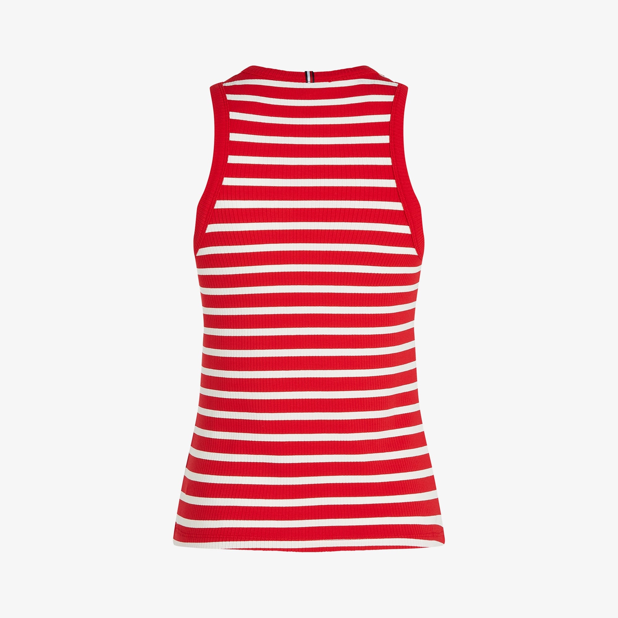 Tommy Hilfiger Slim 5X2 Rib Tank Kadın Kırmızı T-Shirt