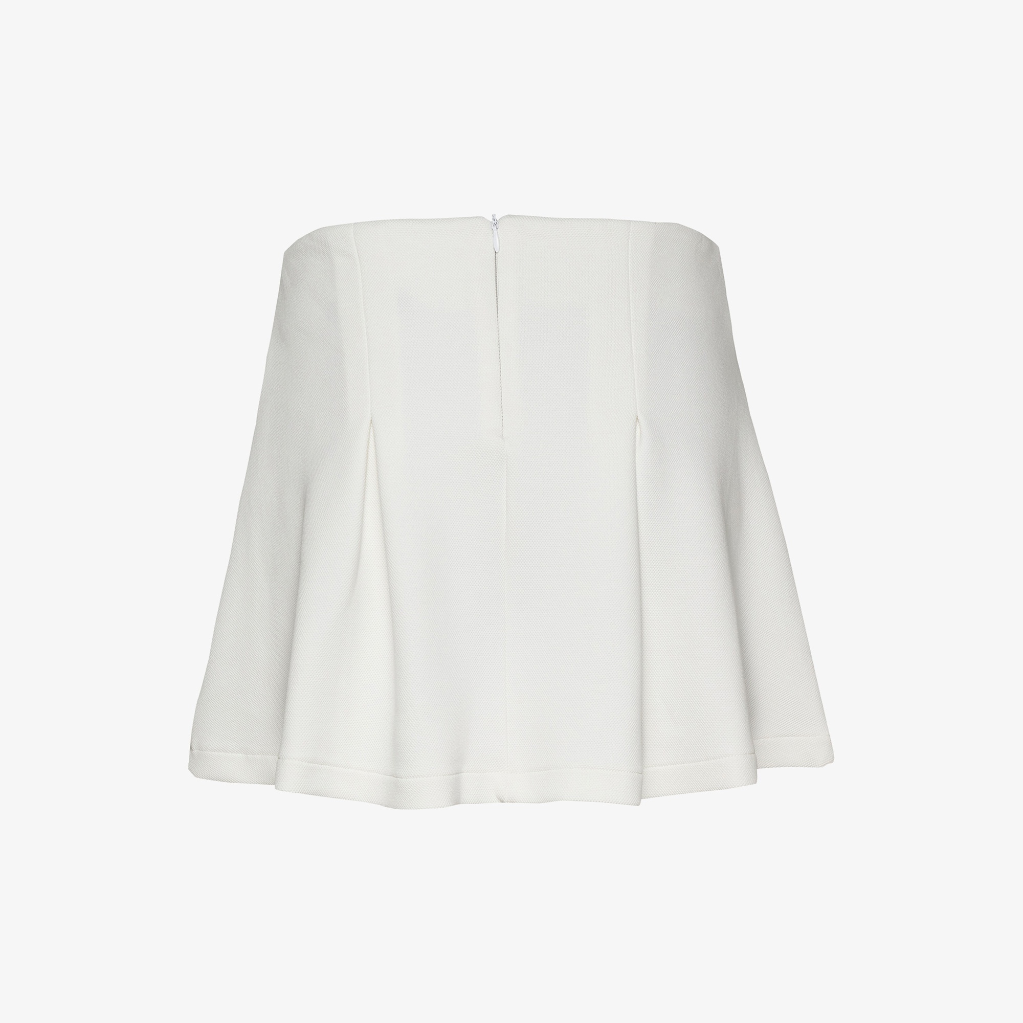 Tommy Jeans Pique Badge F&F Ext Kadın Beyaz Etek