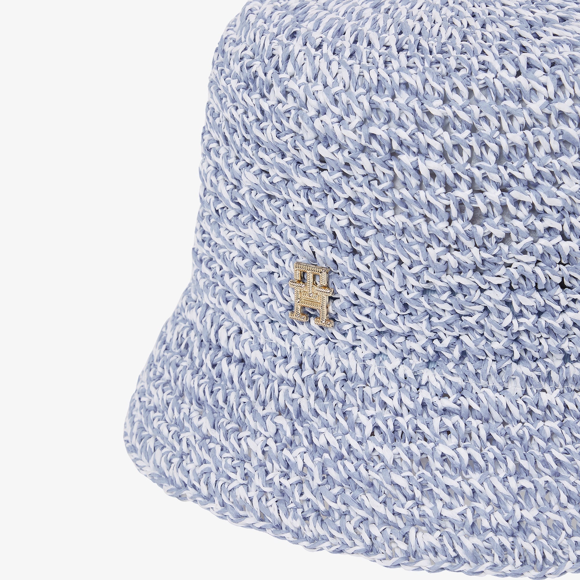 Tommy Hilfiger Premium Beach Kadın Mavi Bucket Şapka