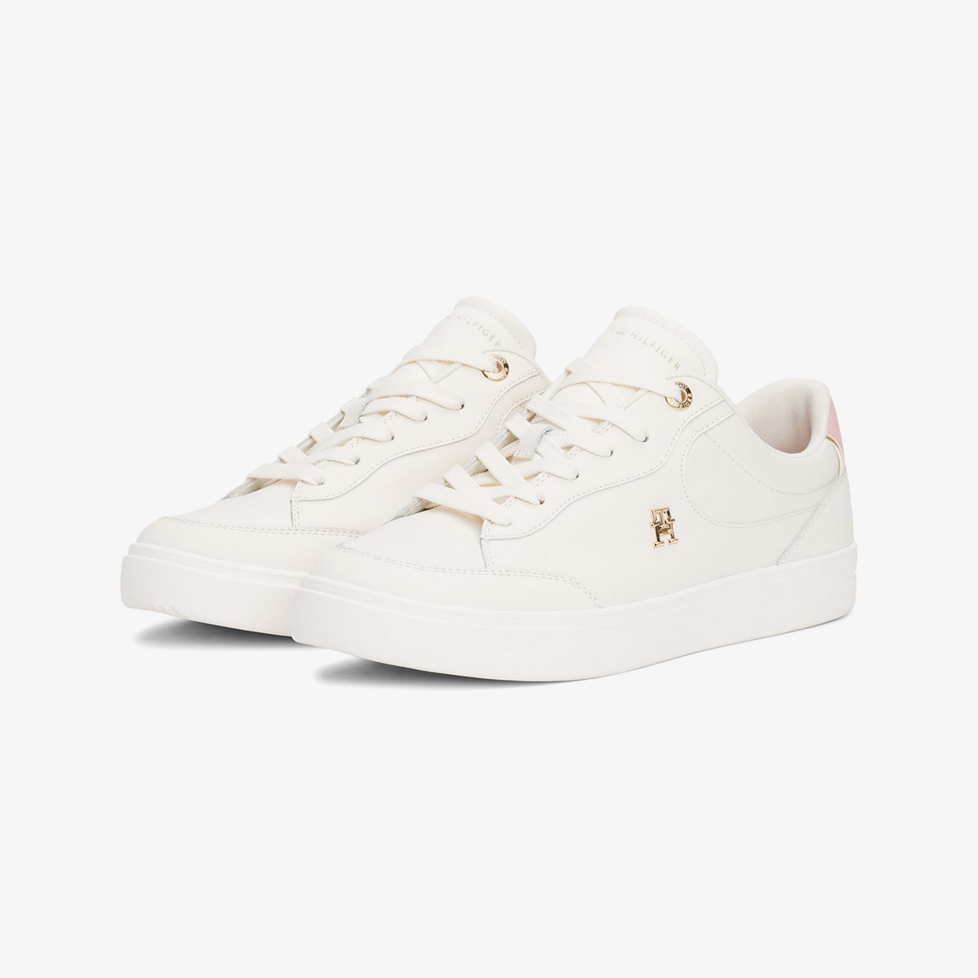 Tommy Hilfiger Essential Chic Court Kadın Beyaz Sneaker