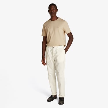  Tommy Hilfiger Light Interlock Erkek Haki T-Shirt