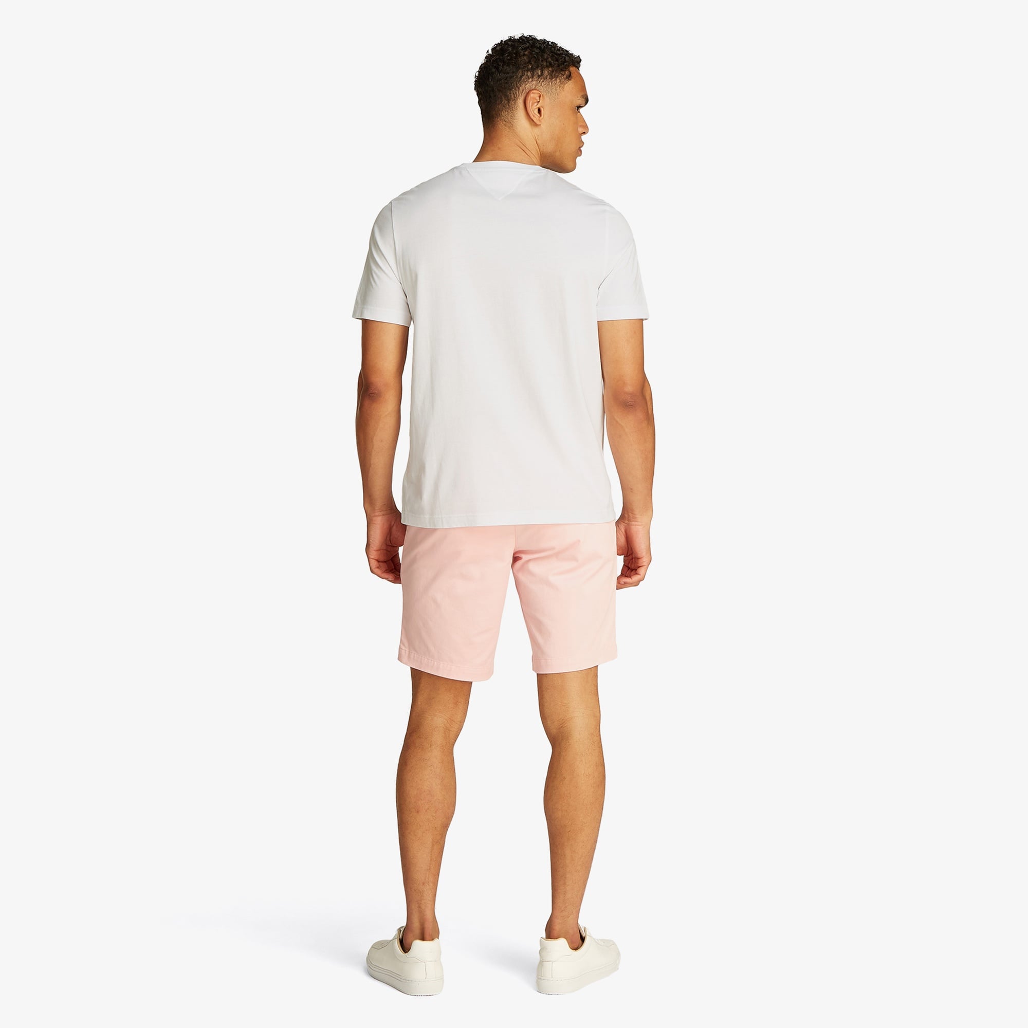 Tommy Hilfiger Colour To Colour Graphic Erkek Beyaz T-Shirt