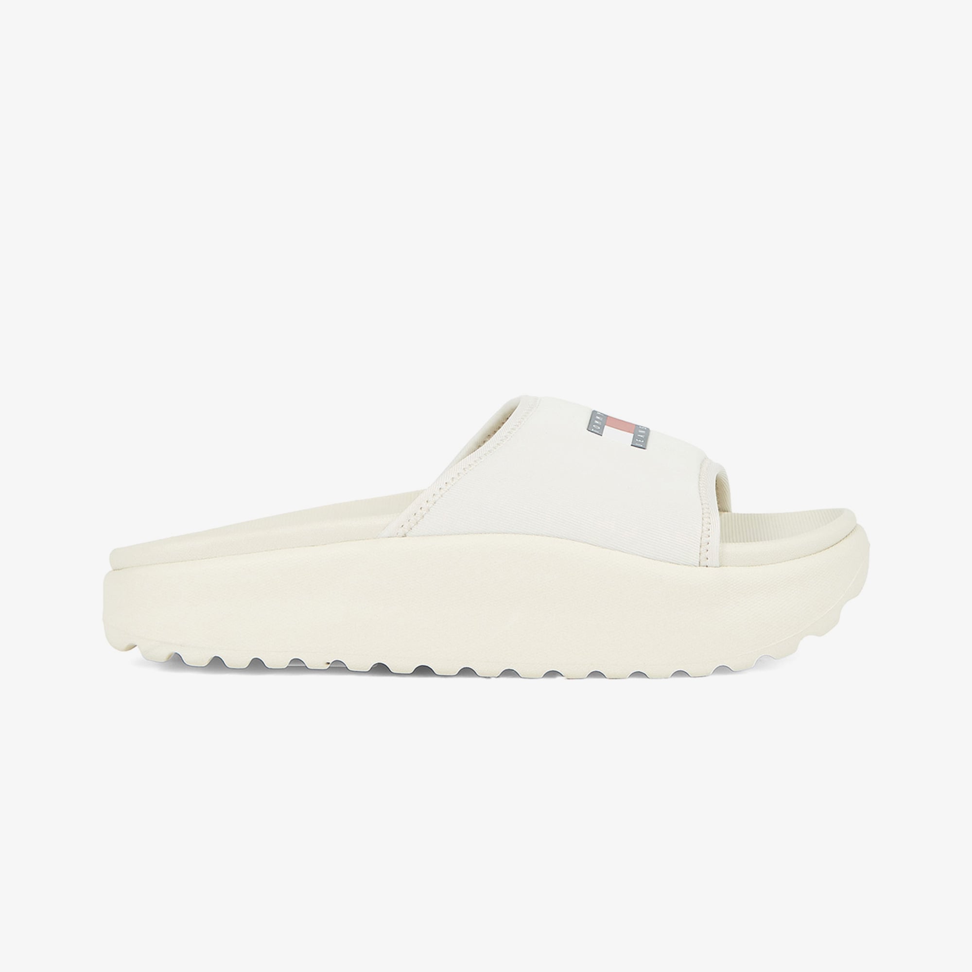  Tommy Hilfiger Comfy Pool Kadın Bej Terlik