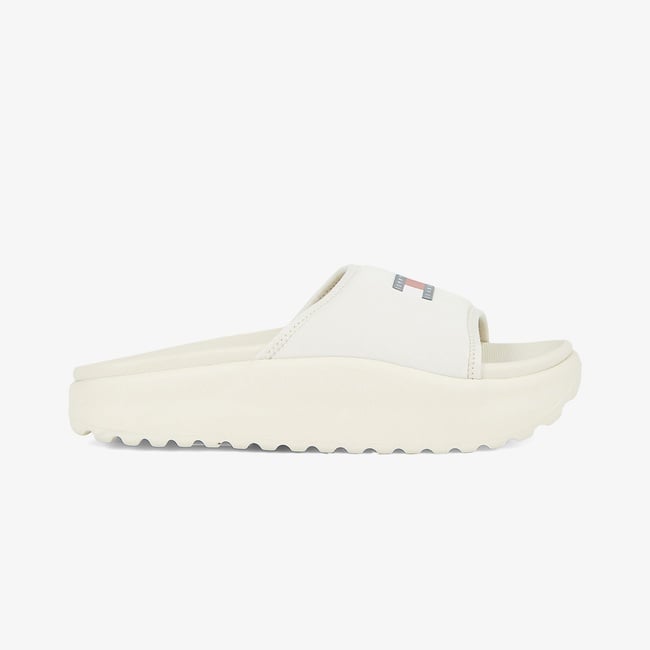  Tommy Hilfiger Comfy Pool Kadın Bej Terlik