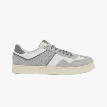  Tommy Hilfiger The Greenwich Mix Media Erkek Gri Sneaker