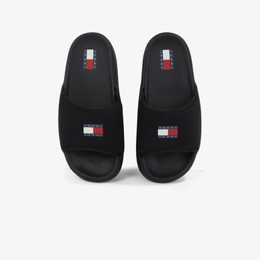  Tommy Hilfiger Comfy Pool Kadın Siyah Terlik