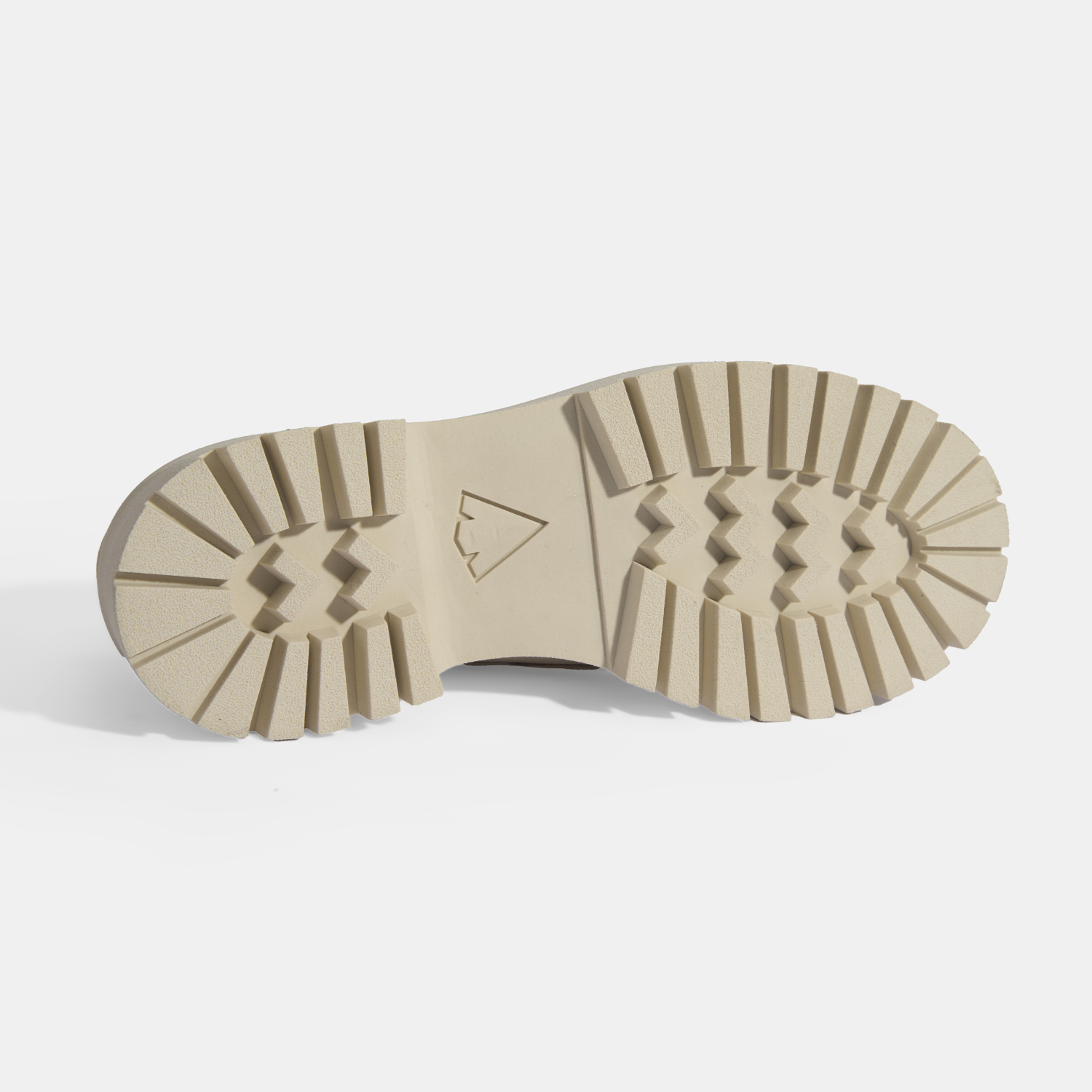 Desa Desa Gri Kadın Bej Slip-On Deri Loafer FashFed'de! Gri - 5. görsel