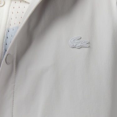  Lacoste Erkek Regular Fit Kapüşonlu Gri Ceket