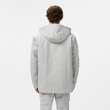  Lacoste Erkek Regular Fit Kapüşonlu Gri Ceket