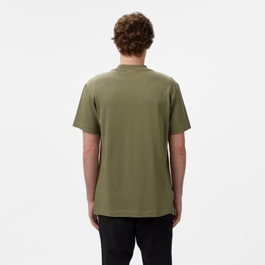  Lacoste Erkek Relaxed Fit Bisiklet Yaka Haki T-Shirt