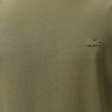  Lacoste Erkek Relaxed Fit Bisiklet Yaka Haki T-Shirt
