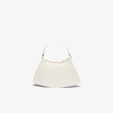  Lacoste Small Lenglen Kadın Deri Bej Omuz Çantası