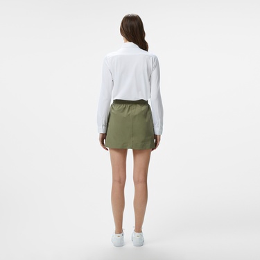  Kadın Regular Fit Haki Etek