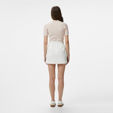  Kadın Regular Fit Beyaz Etek