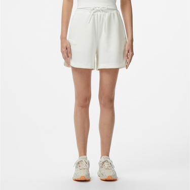  Kadın Relaxed Fit Beyaz Şort