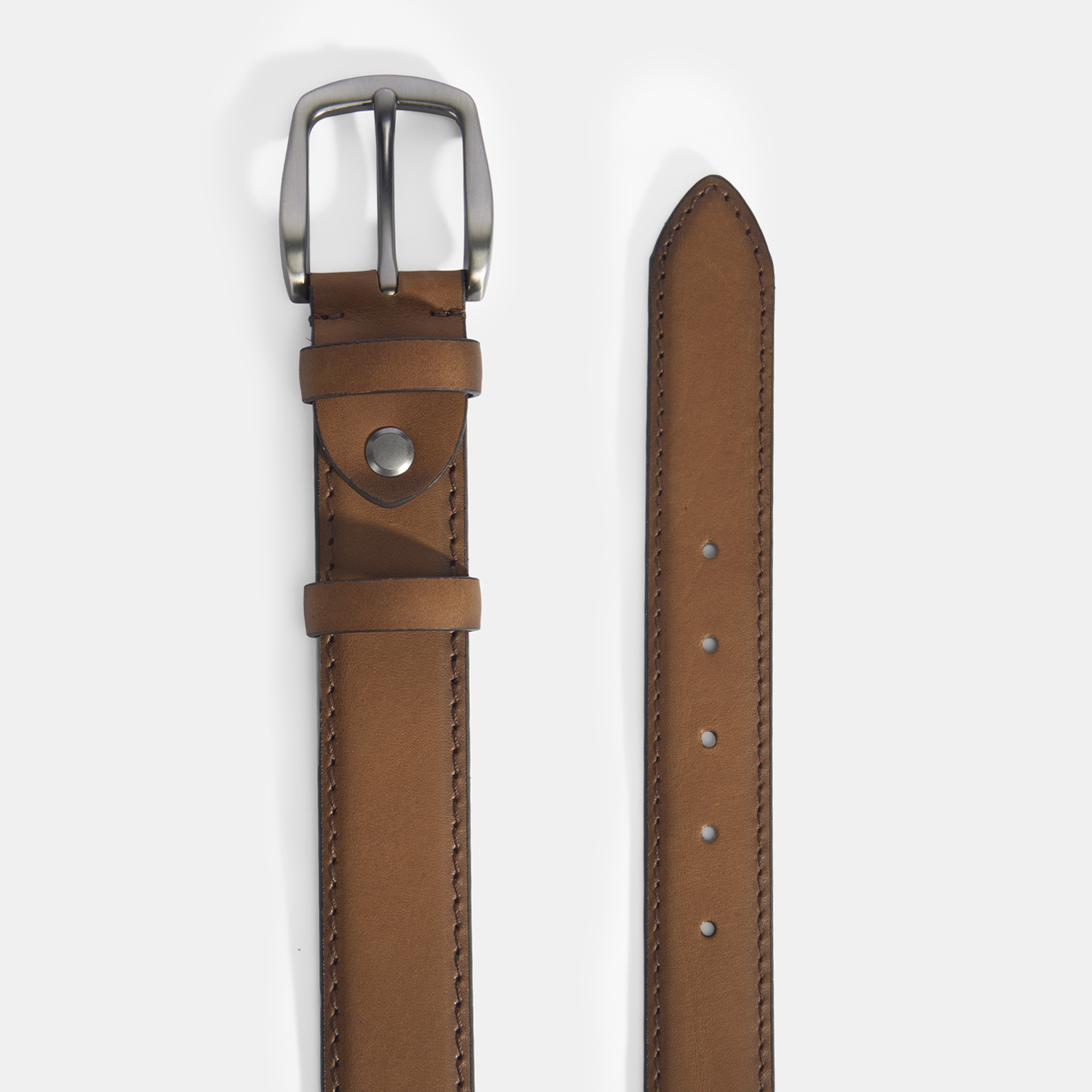 Erkek Taba Spor Deri Kemer