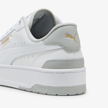  Puma CA Match Unisex Gri Detaylı Beyaz Spor Ayakkabı