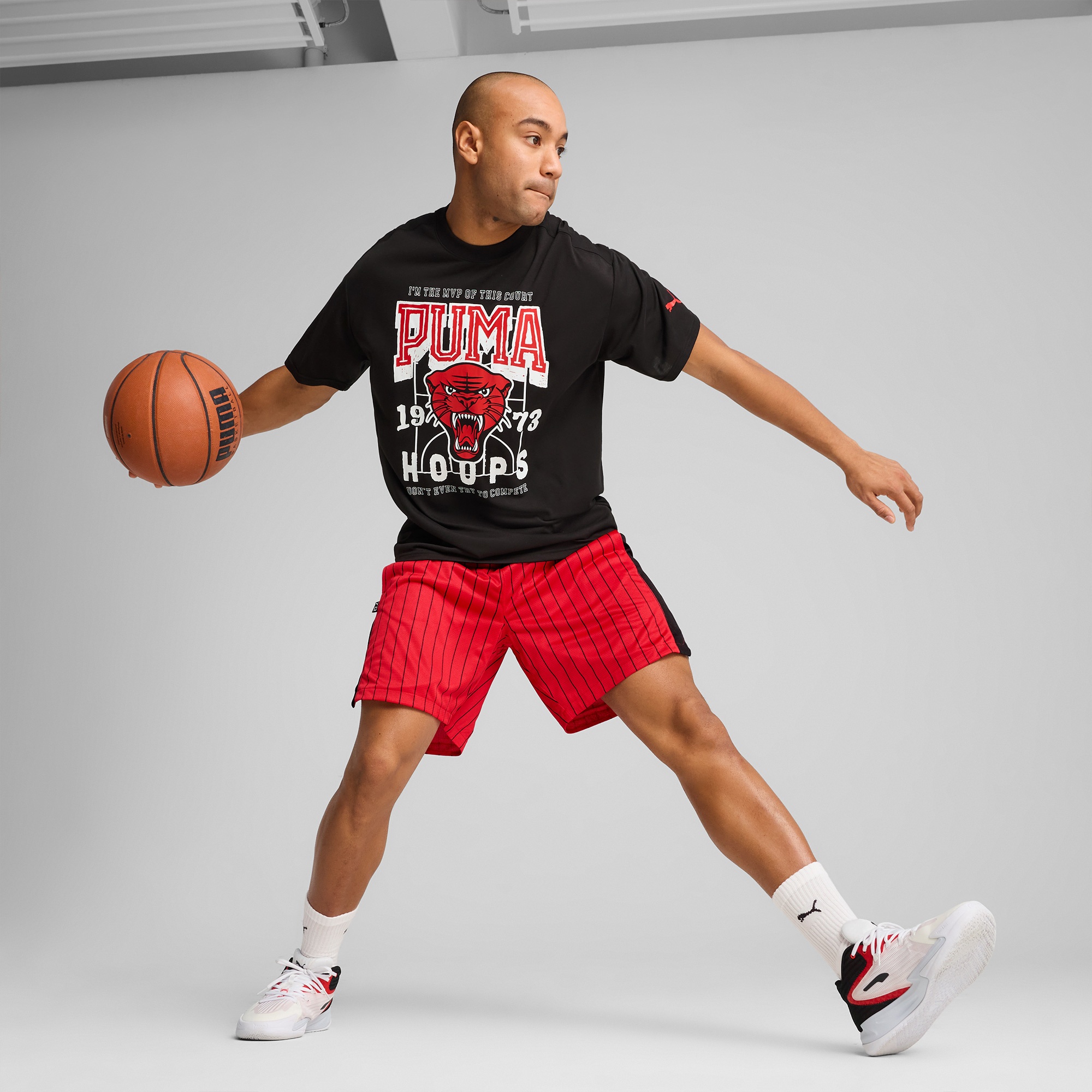 Puma Rival Rage 4 Erkek Siyah T-Shirt