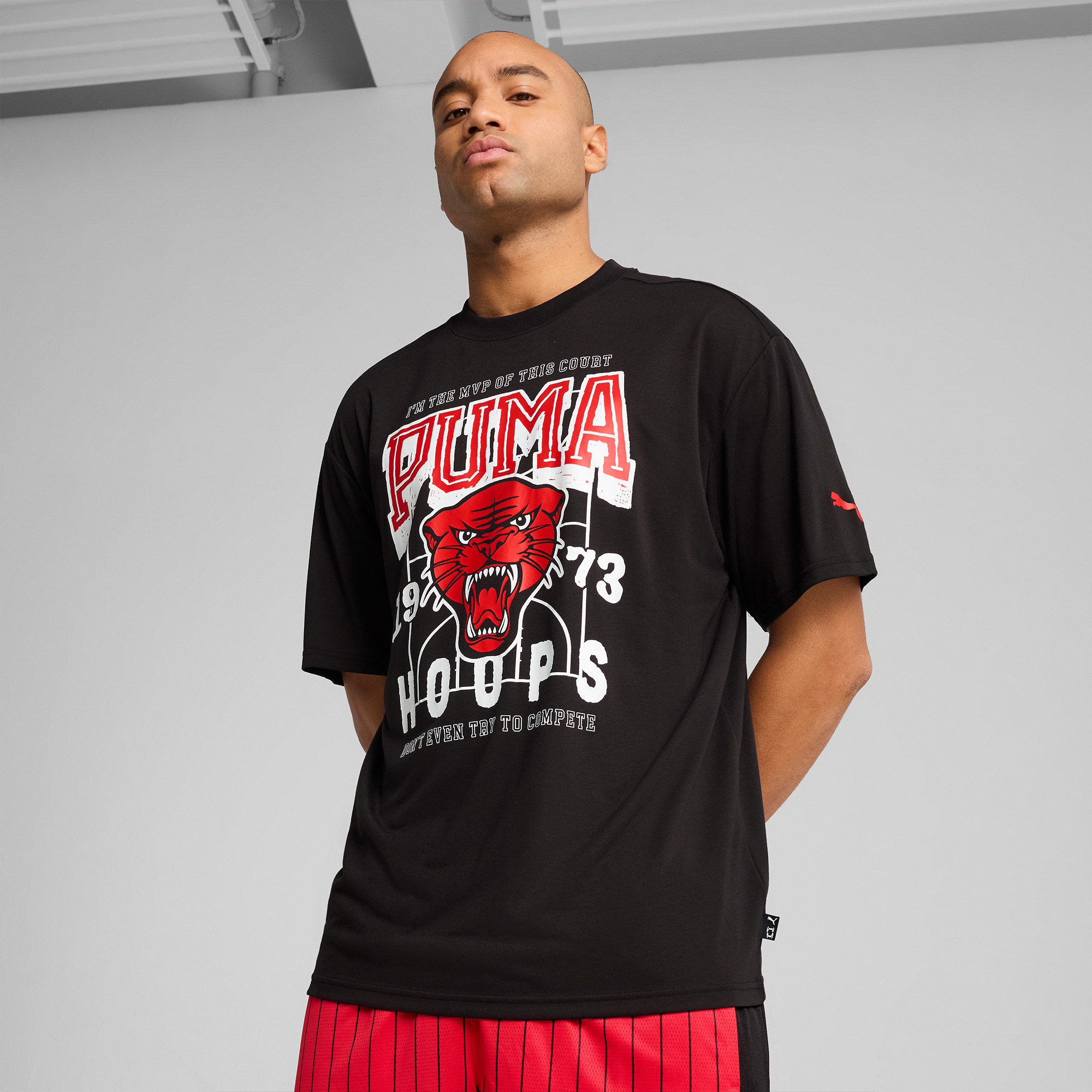  Puma Rival Rage 4 Erkek Siyah T-Shirt