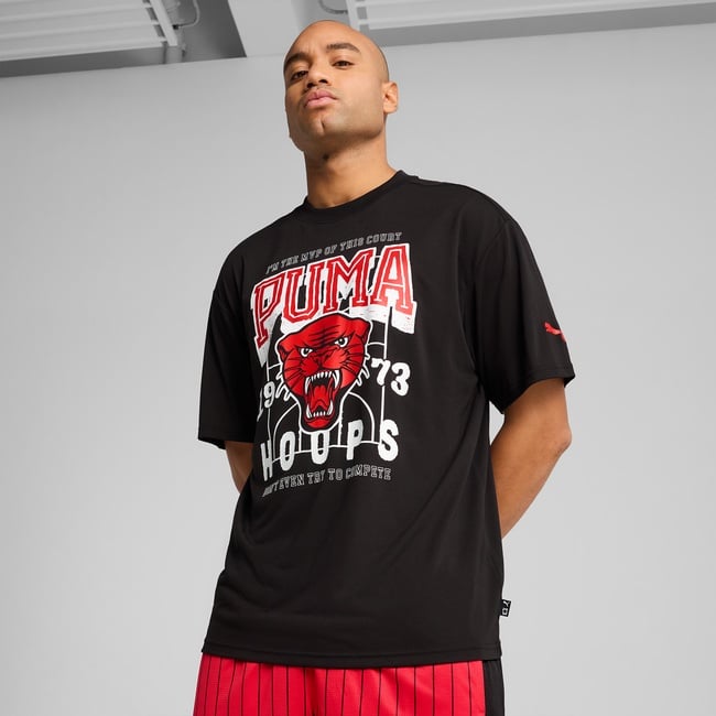 Puma Rival Rage 4 Erkek Siyah T-Shirt