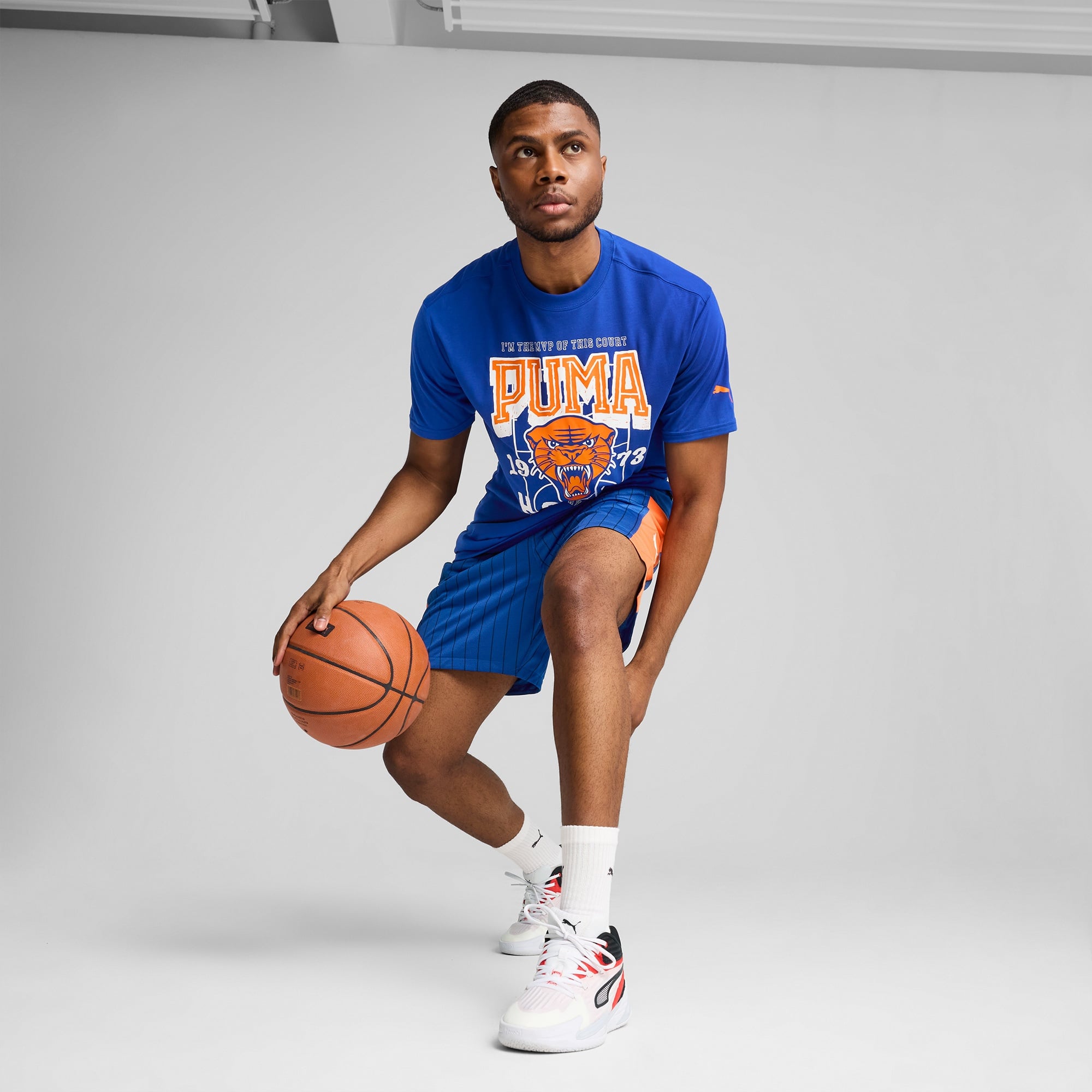 Puma Rival Rage 4 Erkek Lacivert T-Shirt