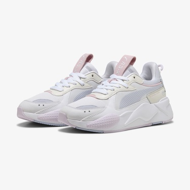  Puma RS-X Soft Kadın Gri/Beyaz Spor Ayakkabı