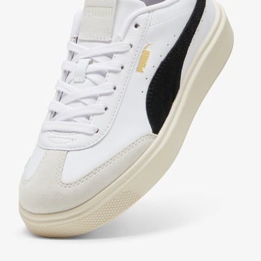  Puma Lajla T-Toe Kadın Siyah Bantlı Beyaz Spor Ayakkabı