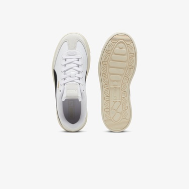  Puma Lajla T-Toe Kadın Siyah Bantlı Beyaz Spor Ayakkabı