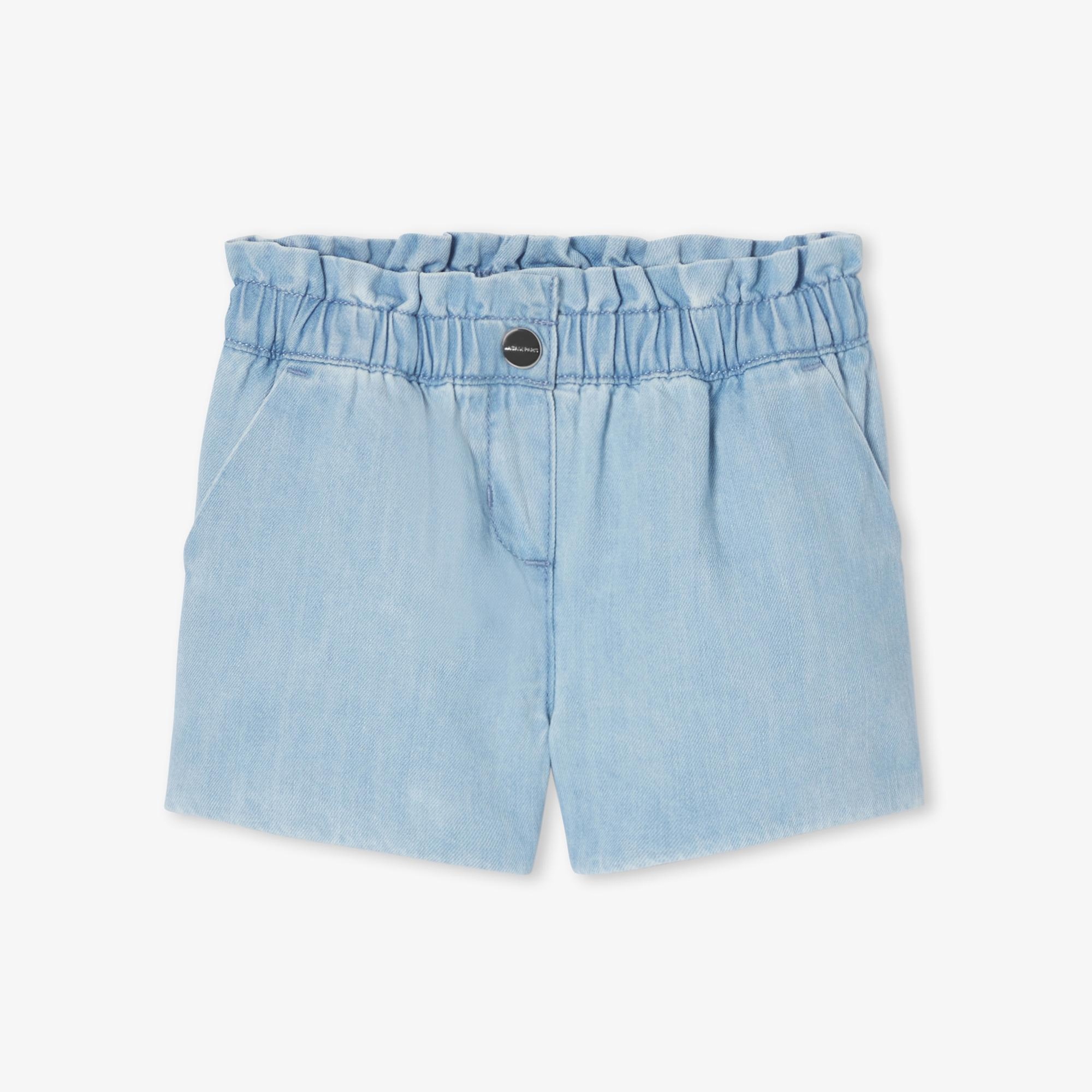 Jacadi Paris Kız Bebek Hafif Denim Şort