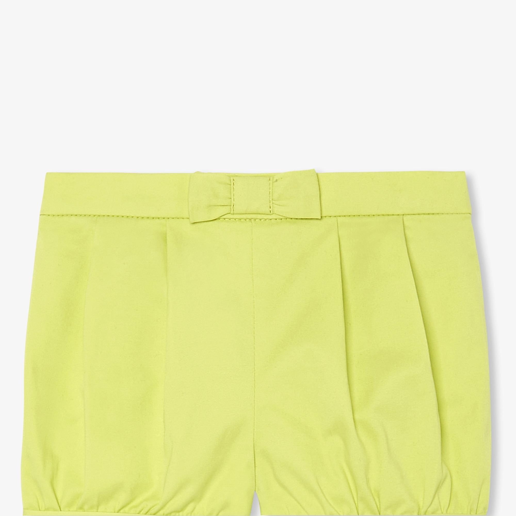 Jacadi Paris Kız Bebek Fiyonk Detaylı Twill Şort