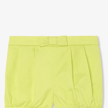  Jacadi Paris Kız Bebek Fiyonk Detaylı Twill Şort