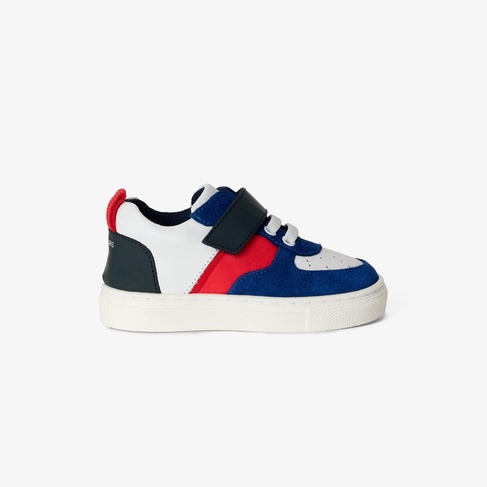  Jacadi Paris Erkek Bebek Renk Bloklu Deri Sneaker