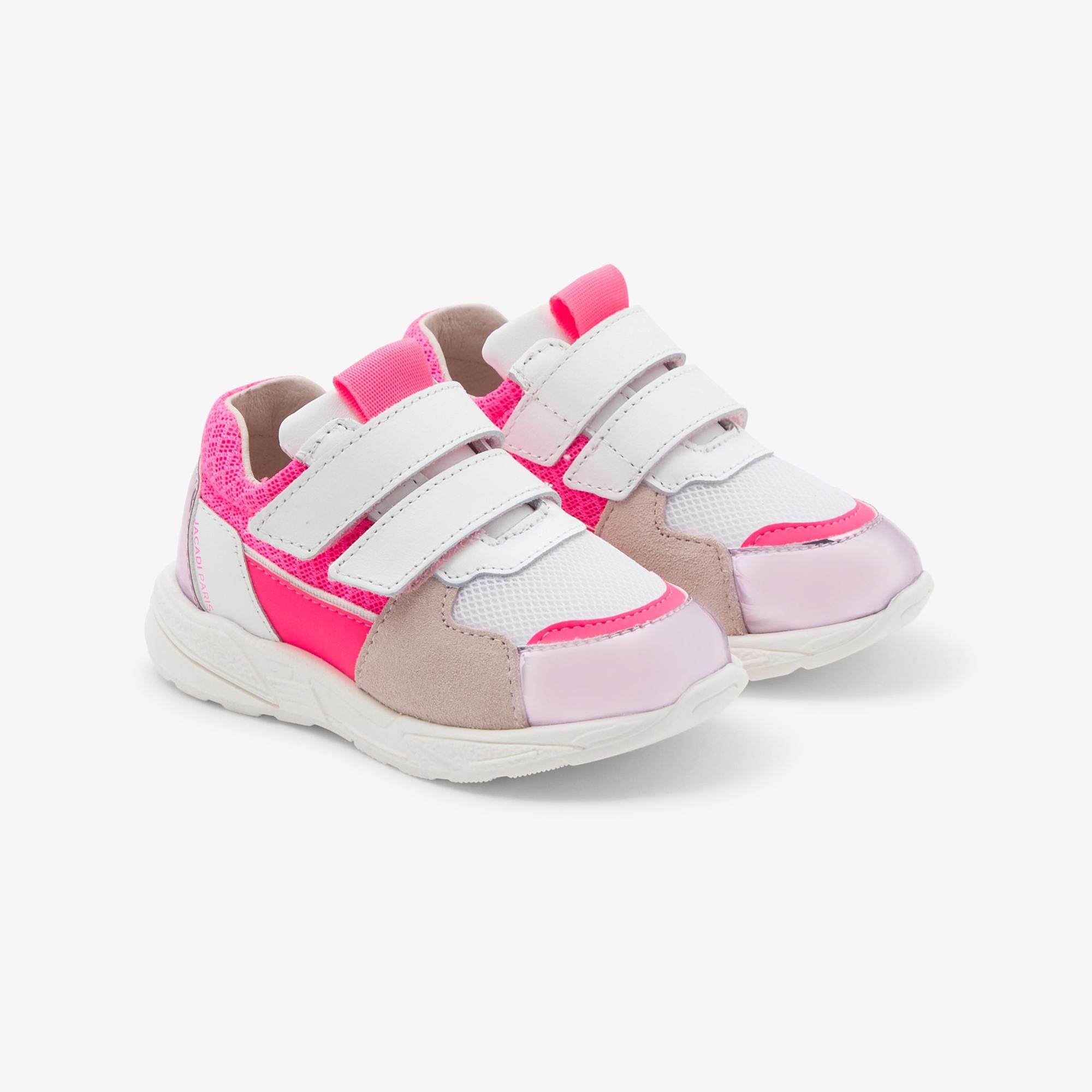 Jacadi Paris Kız Bebek Renk Bloklu Sneaker