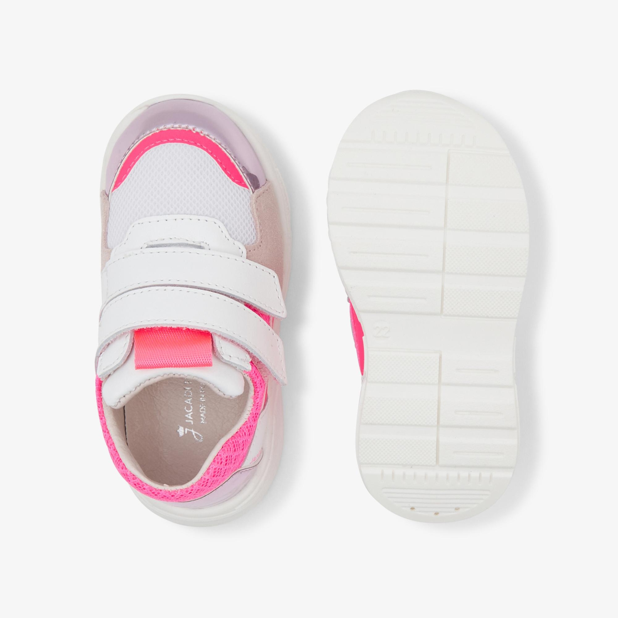 Jacadi Paris Kız Bebek Renk Bloklu Sneaker