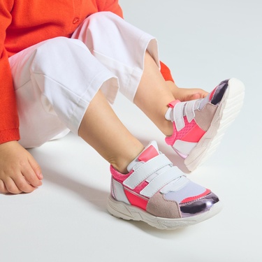  Jacadi Paris Kız Bebek Renk Bloklu Sneaker